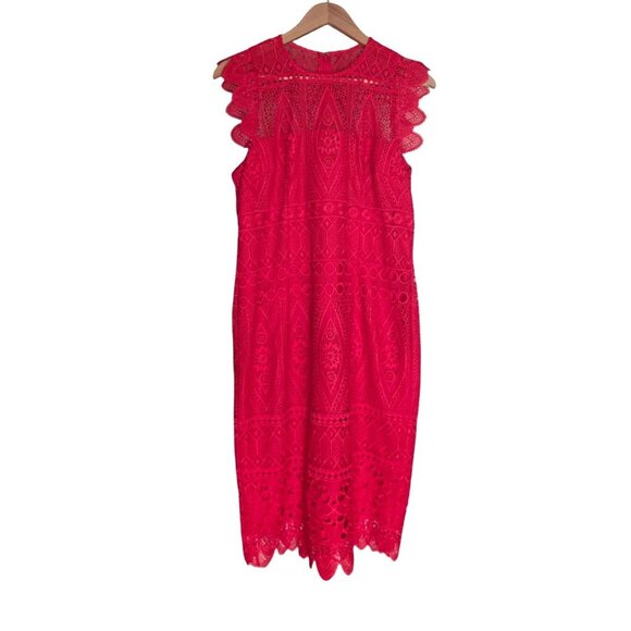 Women's - Antonio Melani Elegant Midi Dress, Size 14 - Picture 1 of 8